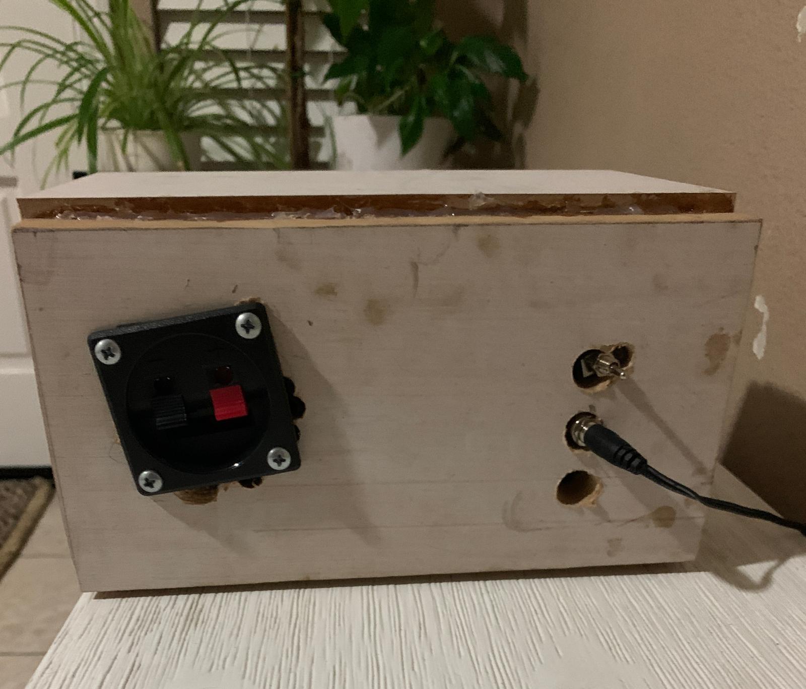 Back picture of my speaker